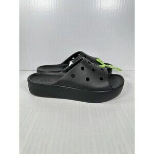NEW Crocs Women's Sandals Classic Platform Slides Beach Shoes Size 6 208180-001